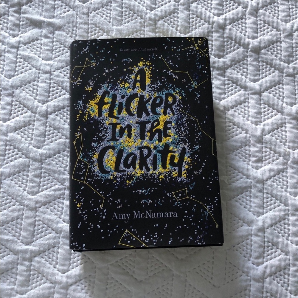 A Flicker in the Clarity by Amy McNamara First Edition First Printing Hardcover
